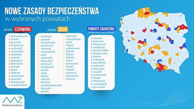 Powiat białostocki trafi do tzw. czerwonej strefy. Od kiedy i co to oznacza?