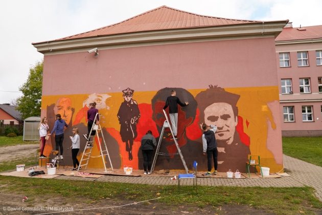 Zenek Borowski, Bronka Winnicka - nie tylko oni na nowym muralu