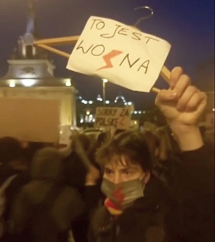 Kobiety zablokowały Białystok. #ToJestWojna [WIDEO]