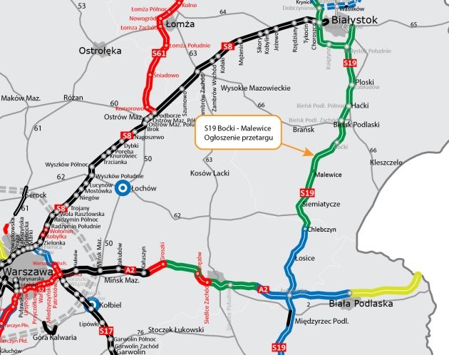 15 obiektów inżynierskich na kolejnym fragmencie ekspresowej S19