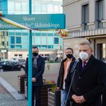 Skwer przy Forum. Jego patronem został Ryszard "Skiba" Skibiński