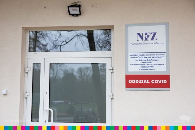 Uruchomiono oddział COVID w Szpitalu Wojewódzkim w Białymstoku