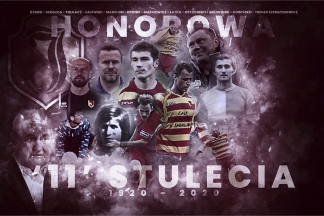 Jagiellonia przedstawi kolejne "11" stulecia. Znamy już kibicowską i honorową