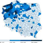 W tych powiatach przypada najwięcej chorych na 10 tys. mieszkańców [RAPORT]