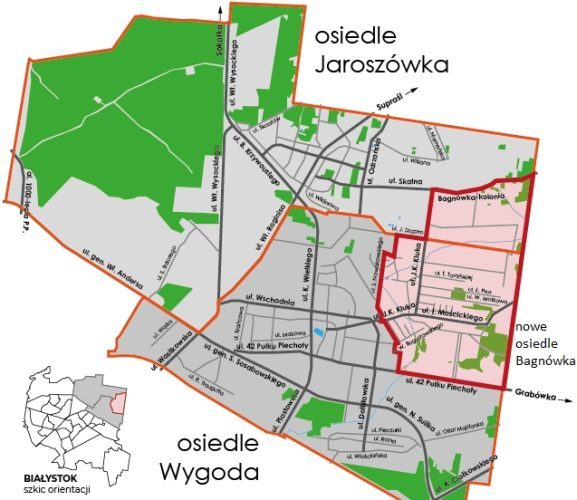 W Białymstoku mamy 29 osiedli. Radni wyrazili zgodę na powstanie nowego [LISTA ULIC]