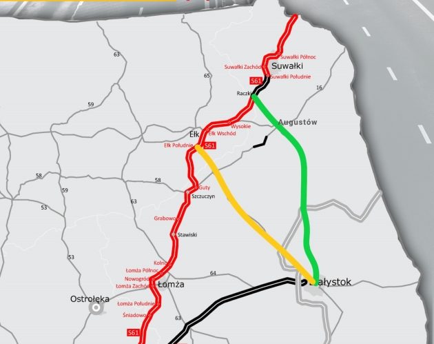 Droga ekspresowa Białystok-Augustów-Suwałki. Trwa zbieranie podpisów