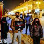 "Rewolucja jest kobietą". Kolejny protest w obronie praw kobiet w Białymstoku
