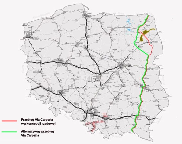 Chcą innego przebiegu ekspresówki. Petycja ws. S16 trafiła do ministrów