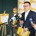 Polska 2050 będzie walczyć ze smogiem w Białymstoku. Szymon Hołownia: "To duży problem"