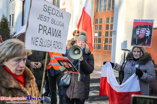 Białystok solidarny z represjonowanymi sędziami. Będzie protest przed Sądem Okręgowym