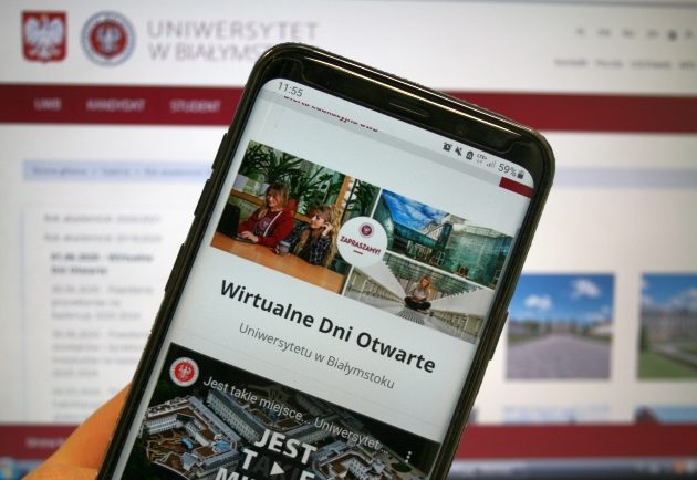 Uniwersytet w Białymstoku organizuje Wirtualne Dni Otwarte