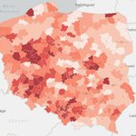 Podlaskie pozostaje "jasne" na covidowej mapie Polski