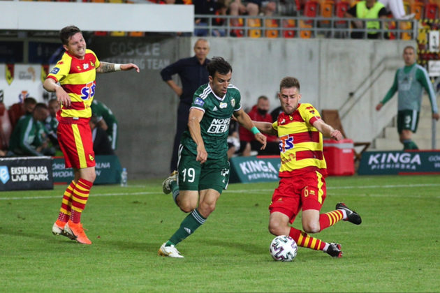 Jagiellonia przegrała ze Śląskiem. Zadecydował gol do szatni