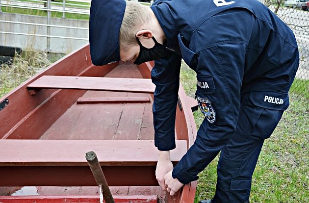 Nastolatkowie "zakosili" łódź. Usłyszeli zarzuty