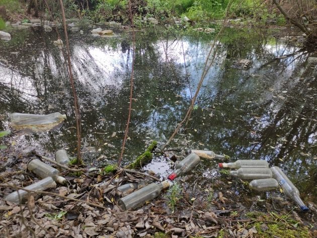 Harcerze sprzątali Biebrzański Park Narodowy. Ilość śmieci zatrważająca