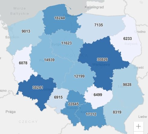 Co czwarty Podlasianin jest w pełni zaszczepiony