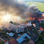 Podlaskie pomoże spalonej wsi Nowej Białej