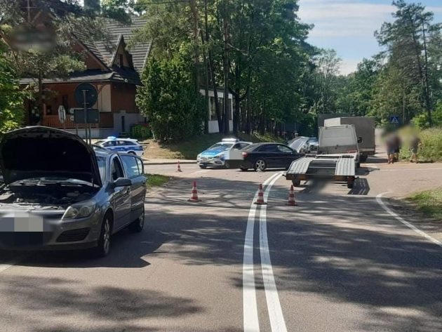 Zderzenie trzech samochodów. Kierowcy byli trzeźwi