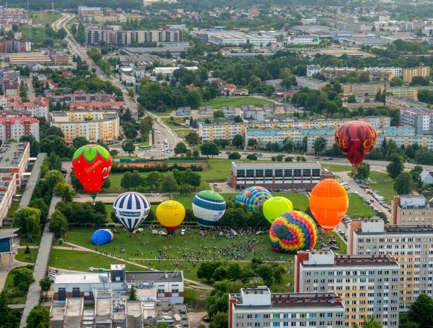 Kolorowe balony nad Białymstokiem. Niebawem rozpocznie się III Fiesta Balonowa