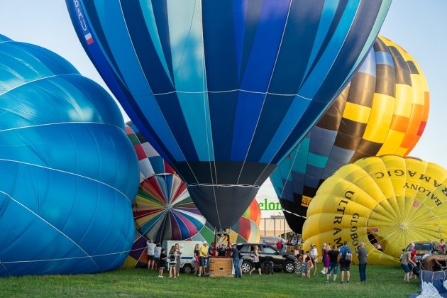 Fiesta balonowa w Białymstoku. Tegoroczna edycja przyciągnęła tłumy [ZDJĘCIA]