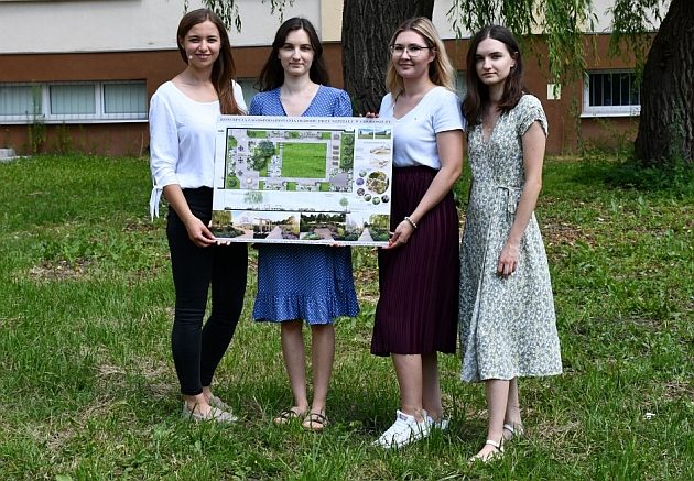 Szpital w Choroszczy będzie miał wyjątkowy ogród. Zaprojektowały go białostockie studentki