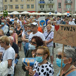 Wolne Media! Cały Rynek Kościuszki wypełniony manifestantami [ZDJĘCIA]