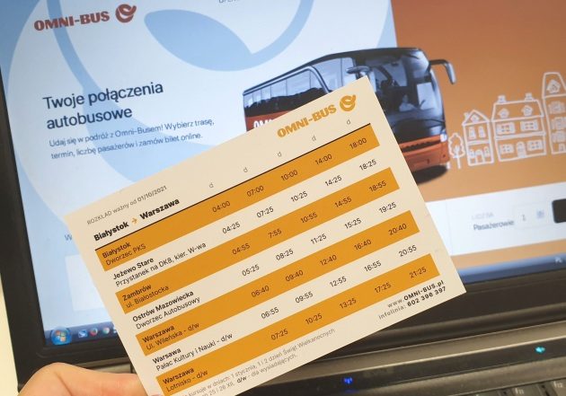 Nowy przewoźnik autobusowy na mapie Podlasia. Realizuje połączenia do Warszawy
