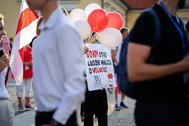 60 km stąd ludzie walczą o wolność. W Białymstoku odbędzie się akcja solidarnościowa