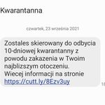 "Zostałeś skierowany na kwarantannę" - te SMS-y są niebezpieczne