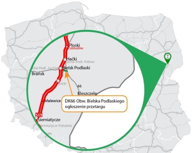 Do 2025 r. ma powstać obwodnica Bielska Podlaskiego