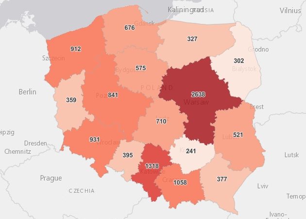 Dobra wiadomość. W Podlaskiem prawie najmniej nowych zakażeń