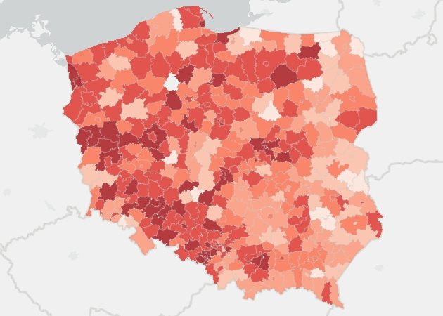 Cały czas bardzo dużo zakażeń i zgonów. W Podlaskiem najmniej