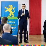 Premier Morawiecki z wizytą w Podlaskiem. Spotkał się z samorządowcami