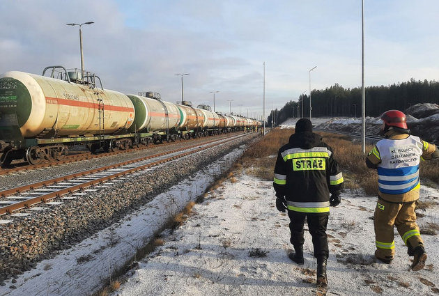 Z cysterny wyciekał łatwopalny gaz. Mogło dojść do tragedii