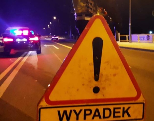 Wypadek na DK 66. Ranna pasażerka