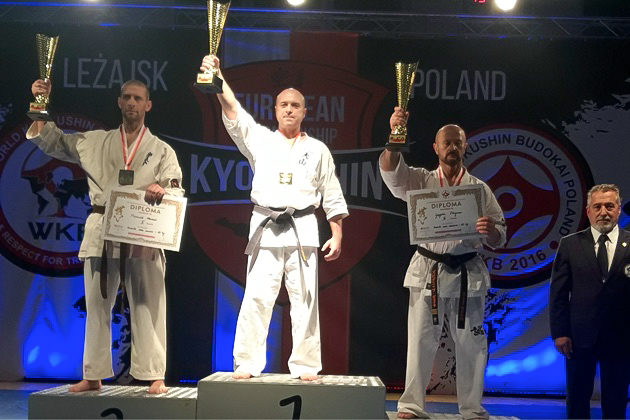 Białystok Succesul sportivilor de karate.  Au câștigat 3 medalii la Campionatele Europene