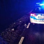 Tragedia na nieoświetlonej drodze. Nie żyje pieszy