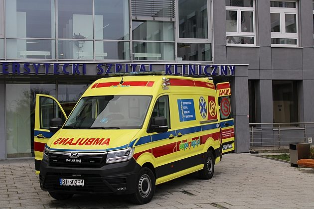 USK ma super-ambulans. Podarował go m.in. anonimowy darczyńca z USA