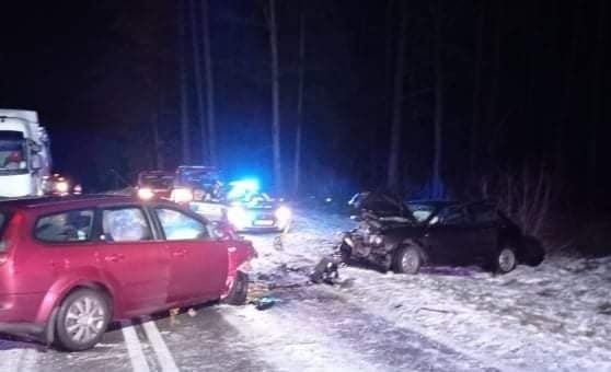 Uwaga! Już kilka poważnych wypadków na podlaskich drogach