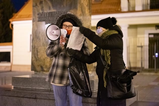 Protest po śmierci 37-letniej Agnieszki w Białymstoku bez echa [ZDJĘCIA]