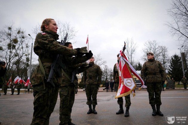 Pierwsza przysięga terytorialsów w tym roku. Przybyło 70 ochotników do służby