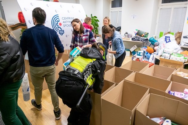 Pierwszy transport pomocy humanitarnej rusza do Lwowa