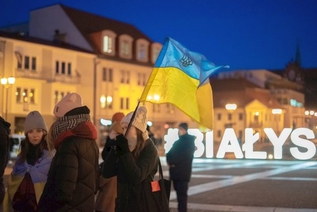 Białostoczanie solidarni z Ukrainą! Będzie kolejna demonstracja