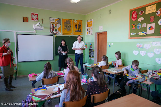 Do białostockich szkół trafiają już dzieci z Ukrainy