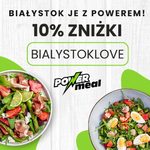 Dieta pudełkowa Power Meal w Białymstoku udostępnia Ci specjalną zniżkę na dowolną dietę! 