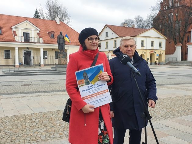 Prezydent Truskolaski organizuje wiec "Białystok solidarny z Ukrainą"