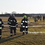 Pożar traw przy Zalewie Dojlidy