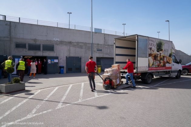 Miasto dziękuje i prosi o więcej. Wśród białostoczan opadł pomocowy zapał