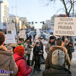 Znów będą protestować przed sądem