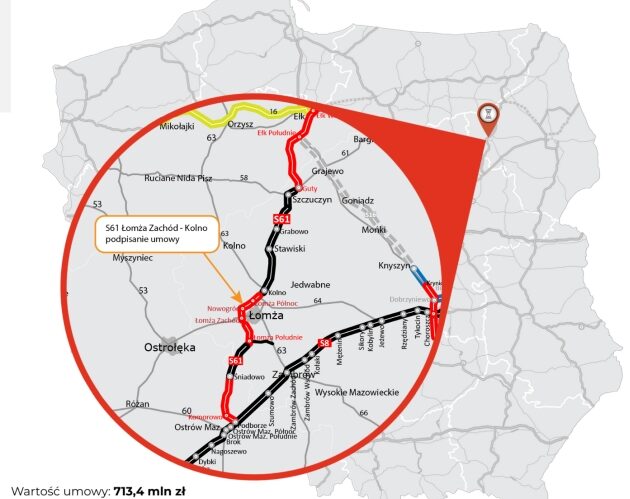 Via Baltica. Wybrano wykonawcę ostatniego fragmentu S61